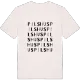 Pilshus ordlek t-shirt