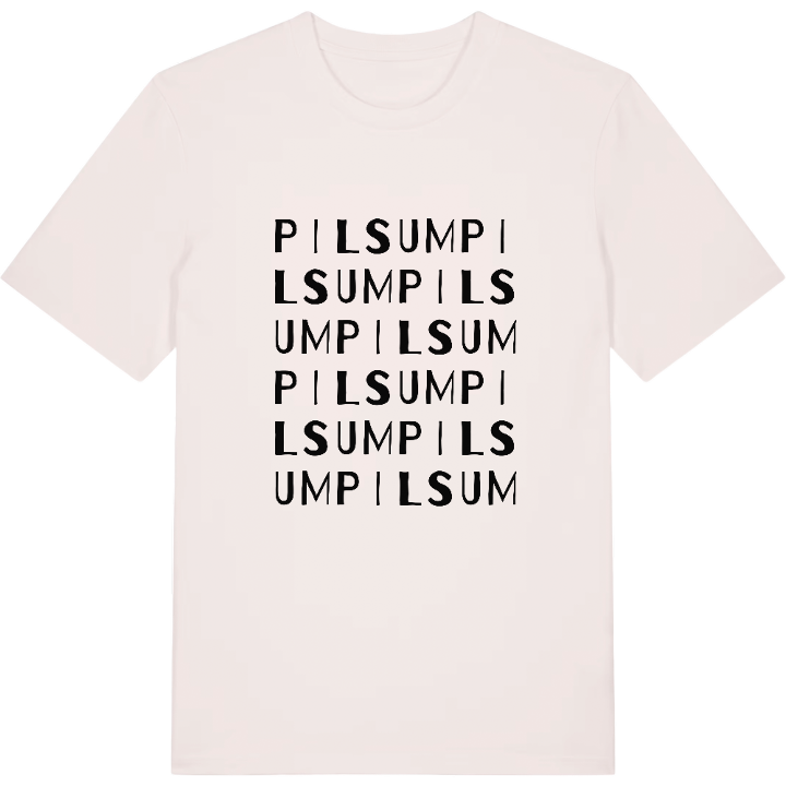 Pilsum ordlek t-shirt – t-shirt från PinShirt