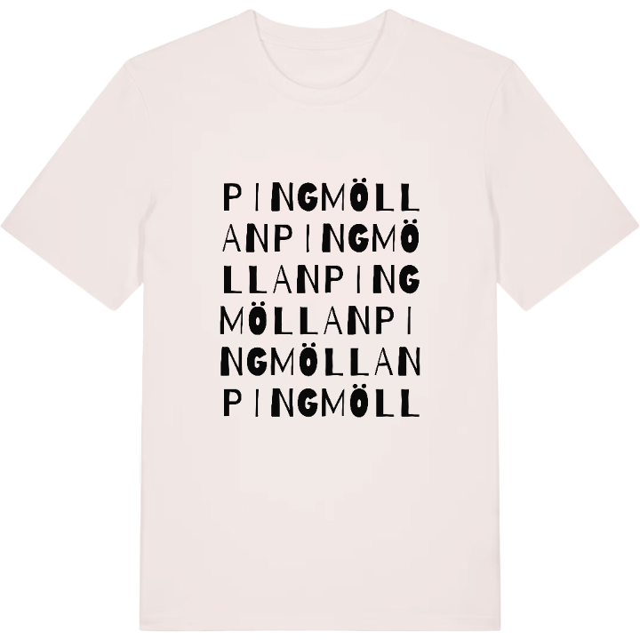Pingmöllan ordlek t-shirt – t-shirt från PinShirt