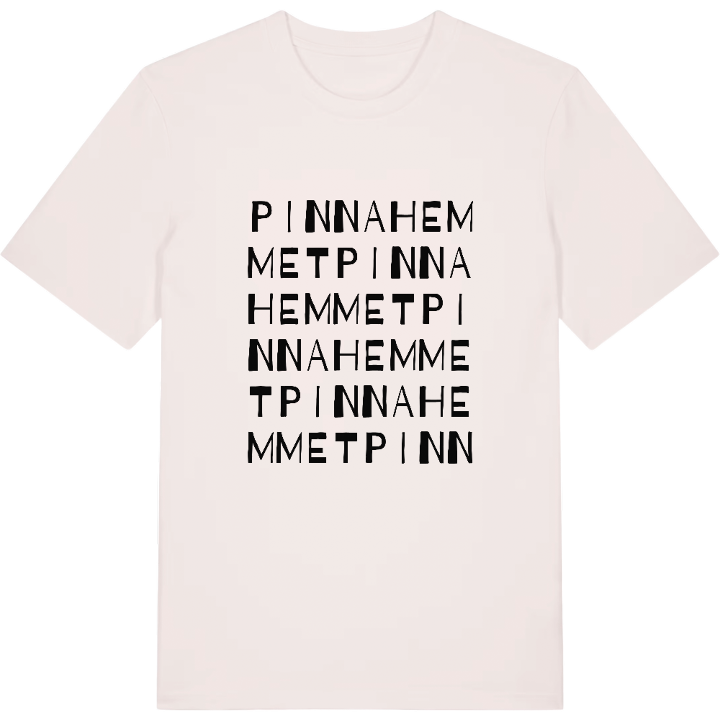 Pinnahemmet ordlek t-shirt – t-shirt från PinShirt