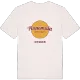 Pinnemåla cirkel t-shirt
