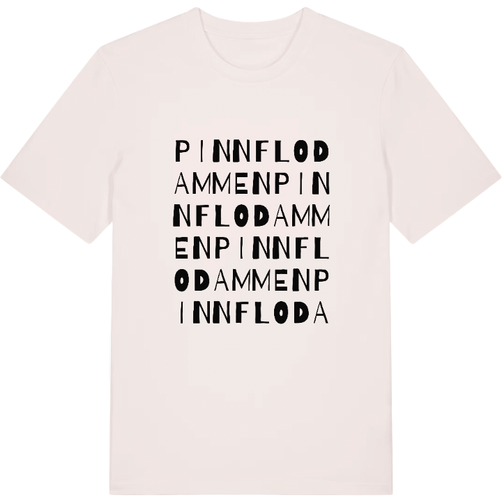 Pinnflodammen ordlek t-shirt – t-shirt från PinShirt
