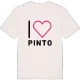 Jag älskar Pinto t-shirt stort tryck