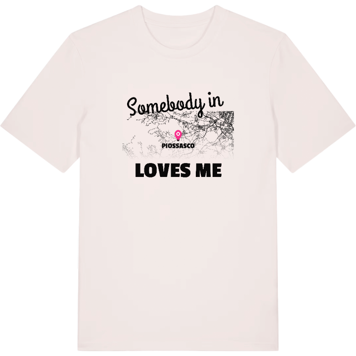 Någon i Piossasco älskar mig t-shirt – t-shirt från PinShirt