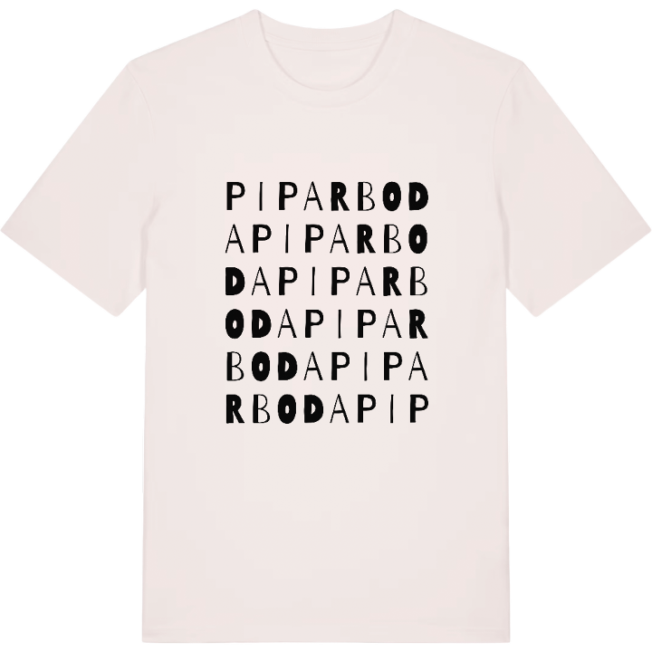 Piparboda ordlek t-shirt – t-shirt från PinShirt
