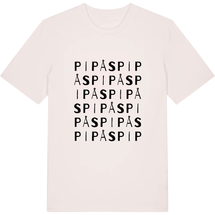 Pipås ordlek t-shirt – t-shirt från PinShirt