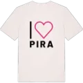 Jag älskar Pira t-shirt stort tryck