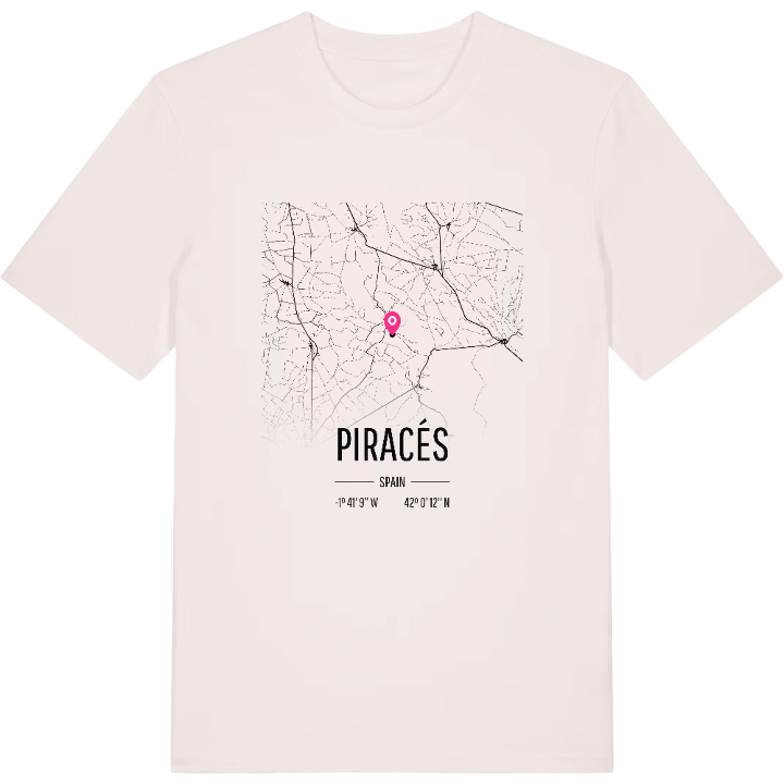 Piracés karta t-shirt – t-shirt från PinShirt