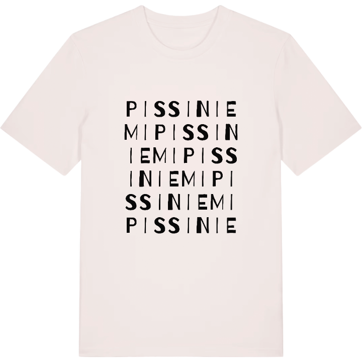 Pissiniemi ordlek t-shirt – t-shirt från PinShirt