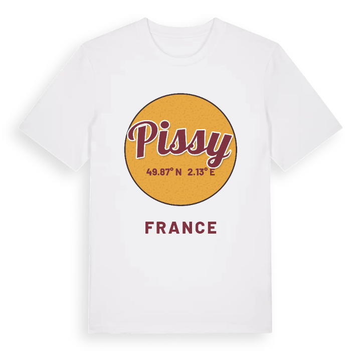Pissy cirkel t-shirt – t-shirt från PinShirt