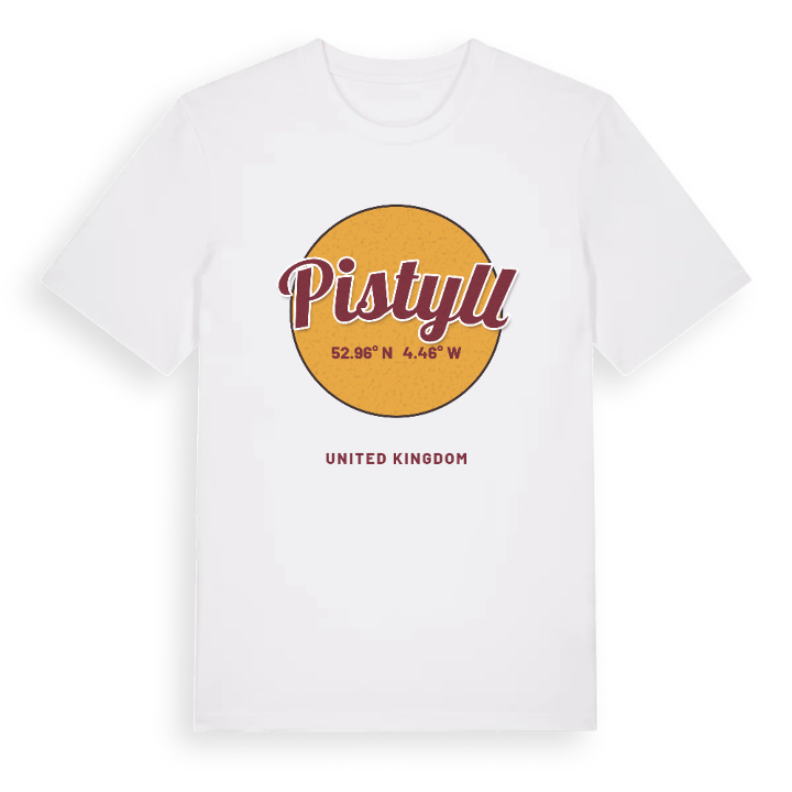 Pistyll cirkel t-shirt – t-shirt från PinShirt