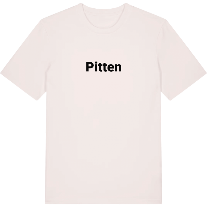 Pitten fetstil t-shirt – t-shirt från PinShirt