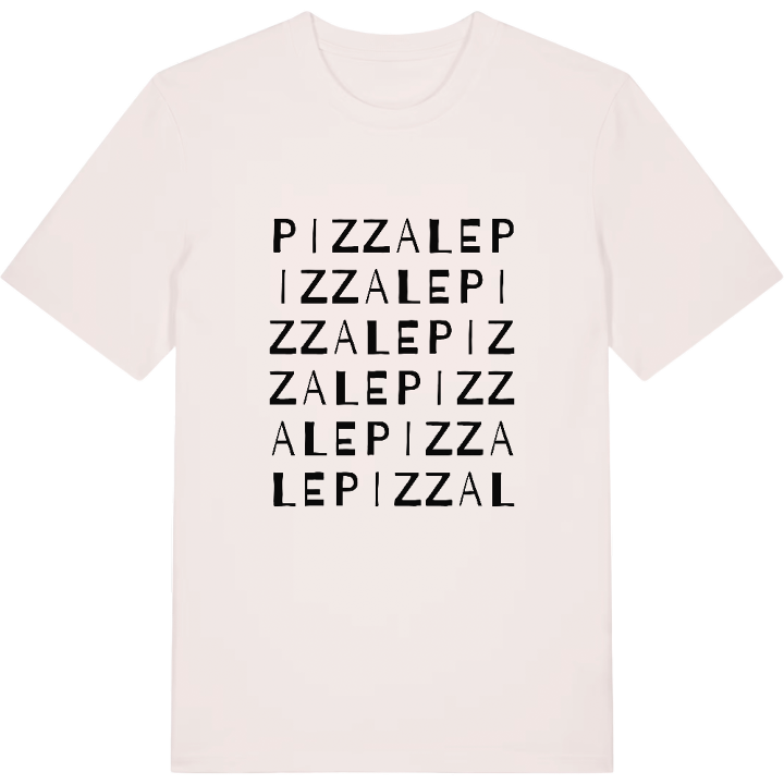Pizzale ordlek t-shirt – t-shirt från PinShirt