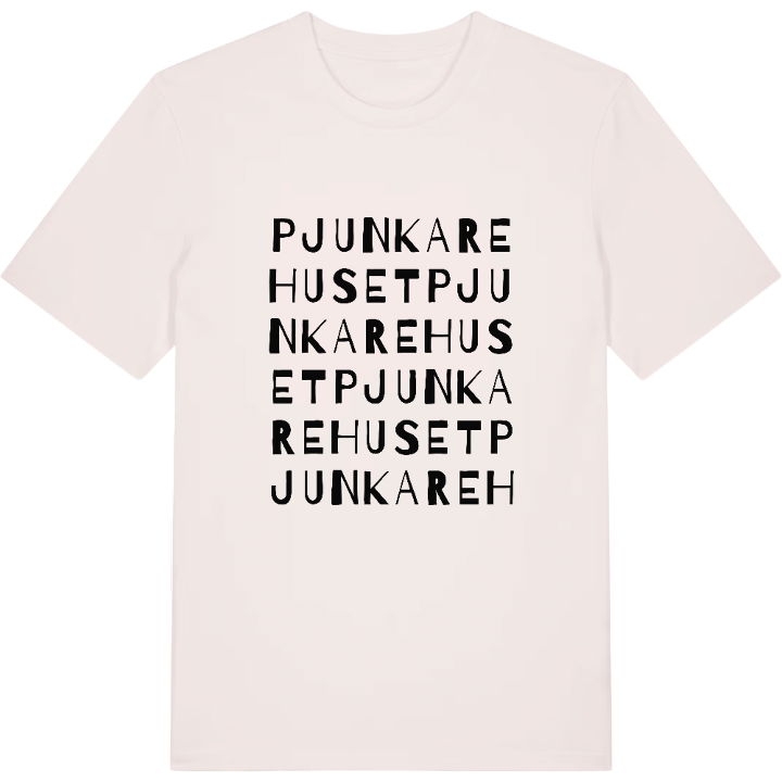 Pjunkarehuset ordlek t-shirt – t-shirt från PinShirt