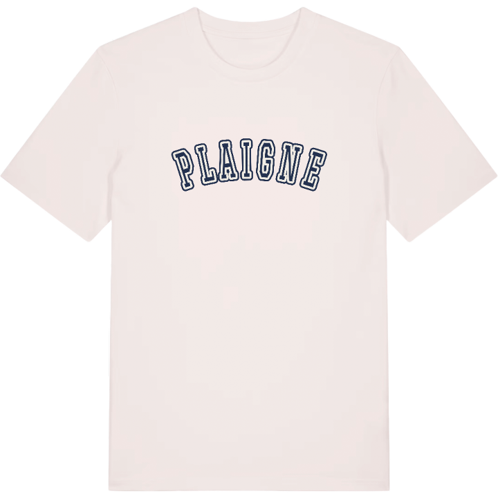 Plaigne college t-shirt – t-shirt från PinShirt