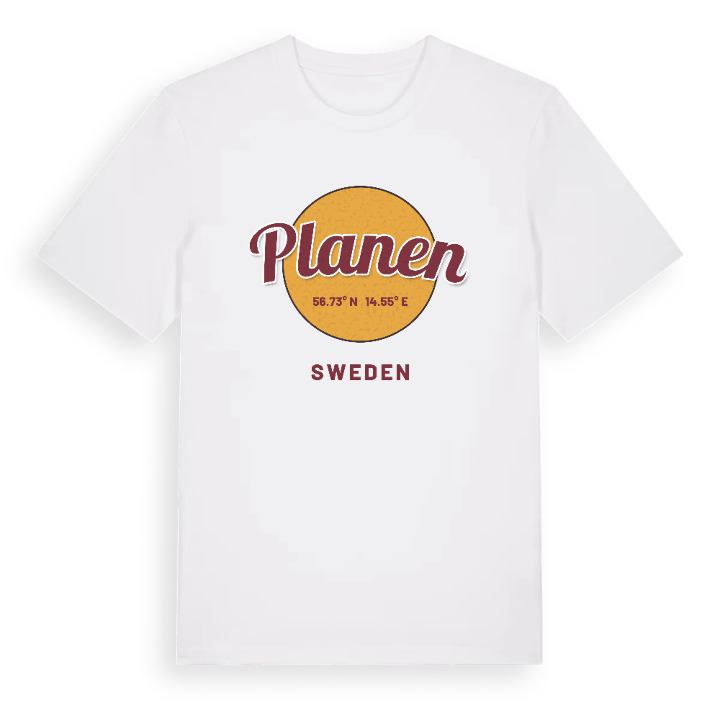 Planen cirkel t-shirt – t-shirt från PinShirt
