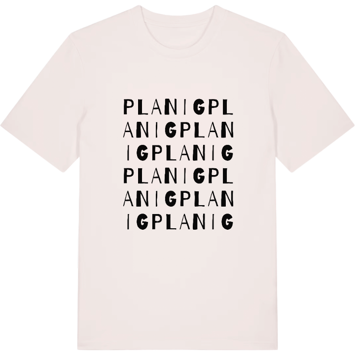 Planig ordlek t-shirt – t-shirt från PinShirt