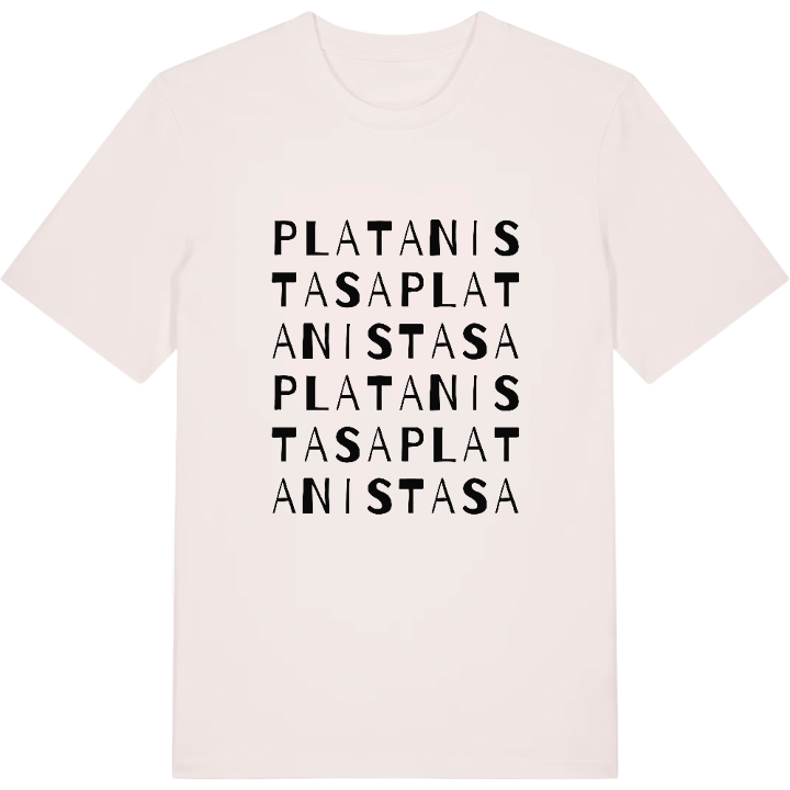 Platanistasa ordlek t-shirt – t-shirt från PinShirt