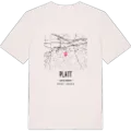 Platt karta t-shirt