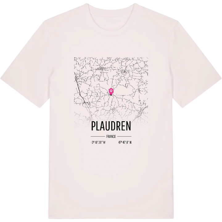 Plaudren karta t-shirt – t-shirt från PinShirt