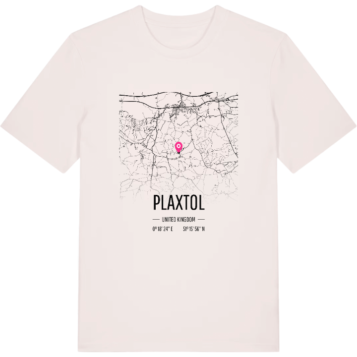 Plaxtol karta t-shirt – t-shirt från PinShirt
