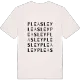 Pleasley ordlek t-shirt