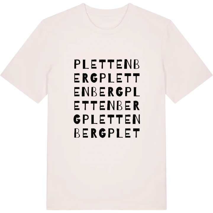 Plettenberg ordlek t-shirt – t-shirt från PinShirt