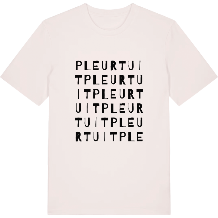 Pleurtuit ordlek t-shirt – t-shirt från PinShirt