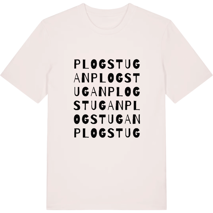 Plogstugan ordlek t-shirt – t-shirt från PinShirt