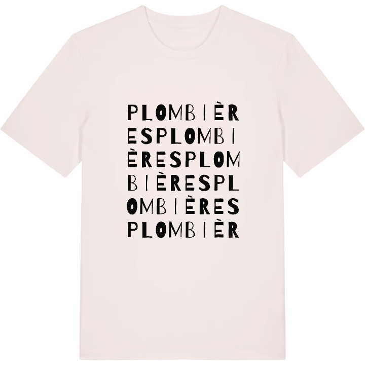 Plombières ordlek t-shirt – t-shirt från PinShirt