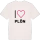 Jag älskar Plön t-shirt stort tryck