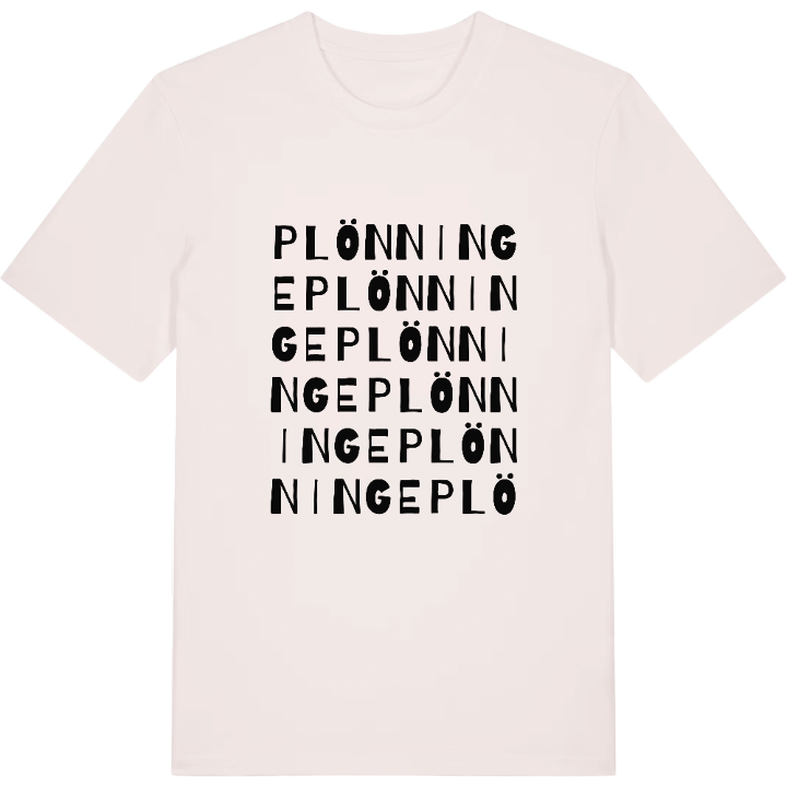Plönninge ordlek t-shirt – t-shirt från PinShirt