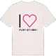 Jag älskar Plop-Știubei t-shirt stort tryck