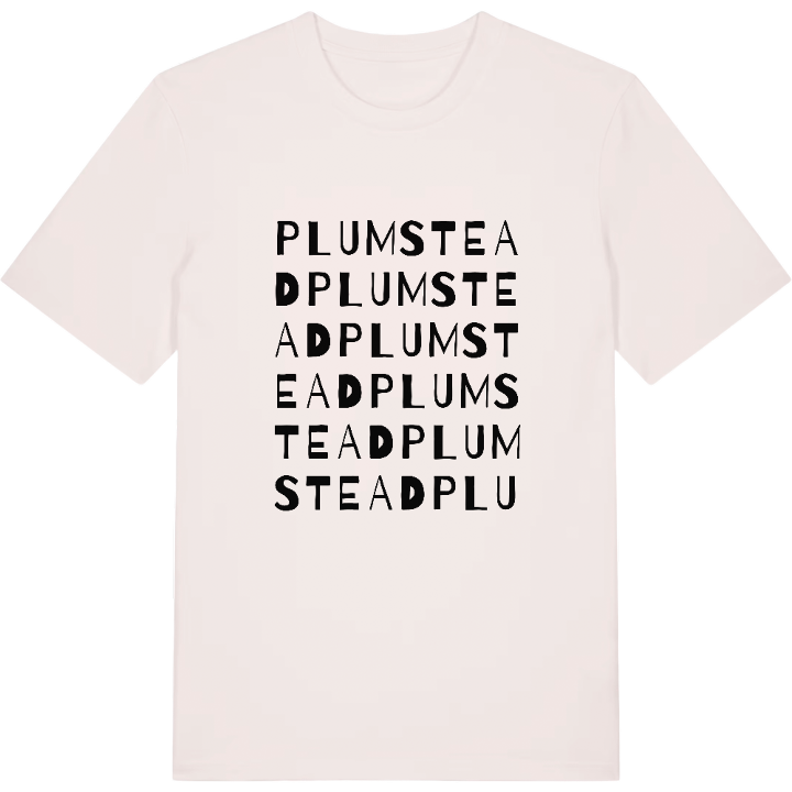Plumstead ordlek t-shirt – t-shirt från PinShirt