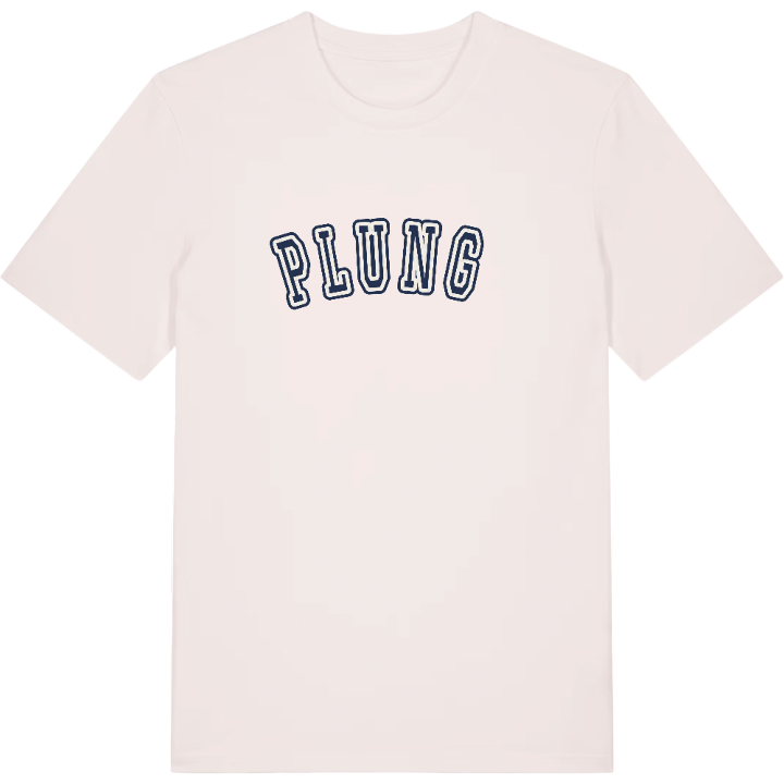 Plungė college t-shirt – t-shirt från PinShirt