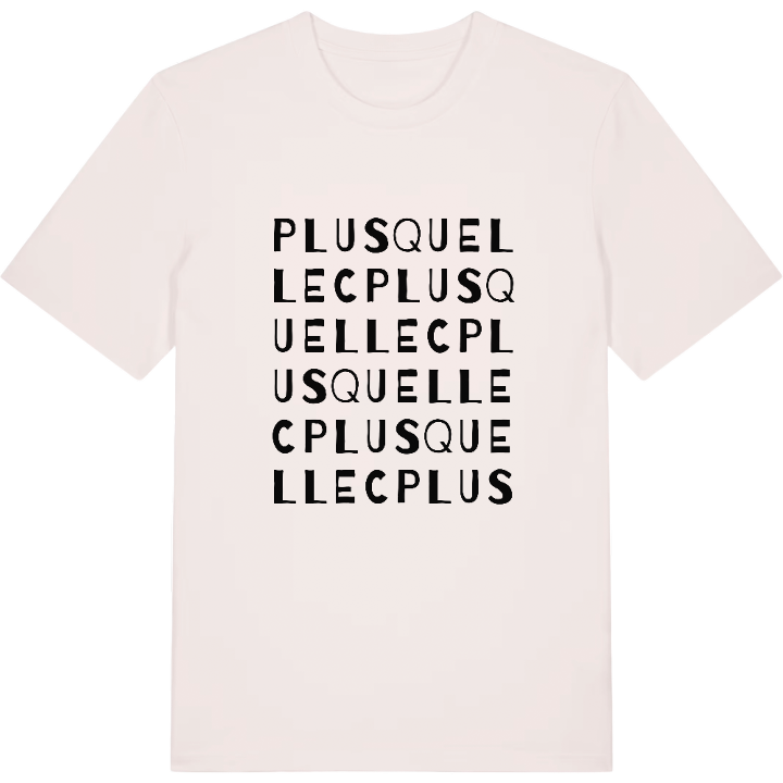 Plusquellec ordlek t-shirt – t-shirt från PinShirt