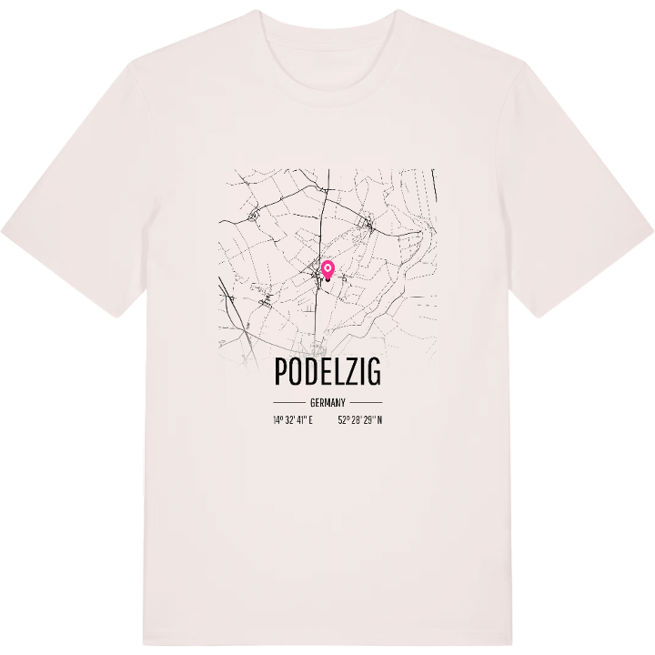 Podelzig karta t-shirt – t-shirt från PinShirt