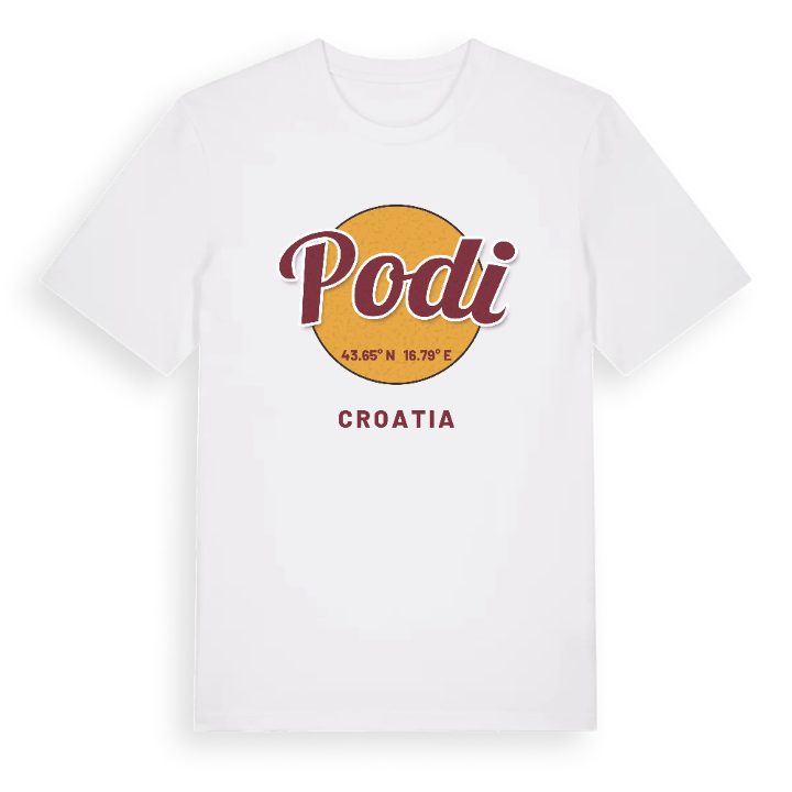 Podi cirkel t-shirt – t-shirt från PinShirt