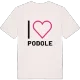 Jag älskar Podole t-shirt stort tryck