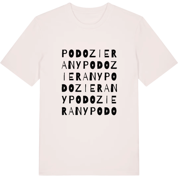 Podozierany ordlek t-shirt – t-shirt från PinShirt