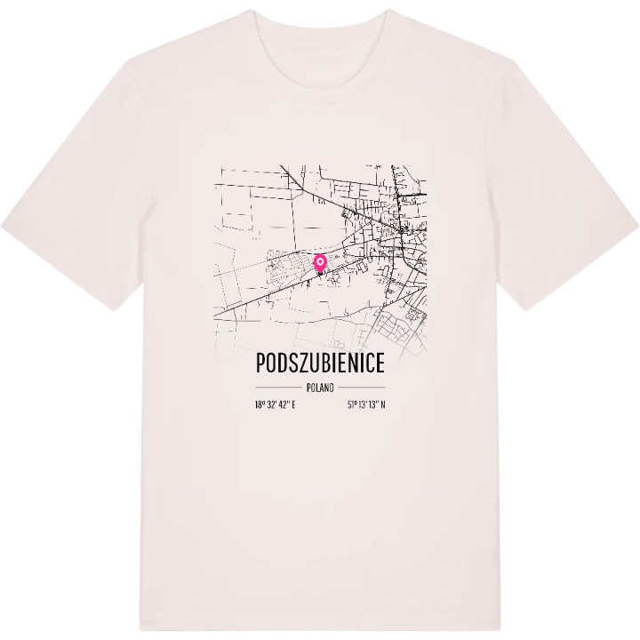 Podszubienice karta t-shirt – t-shirt från PinShirt