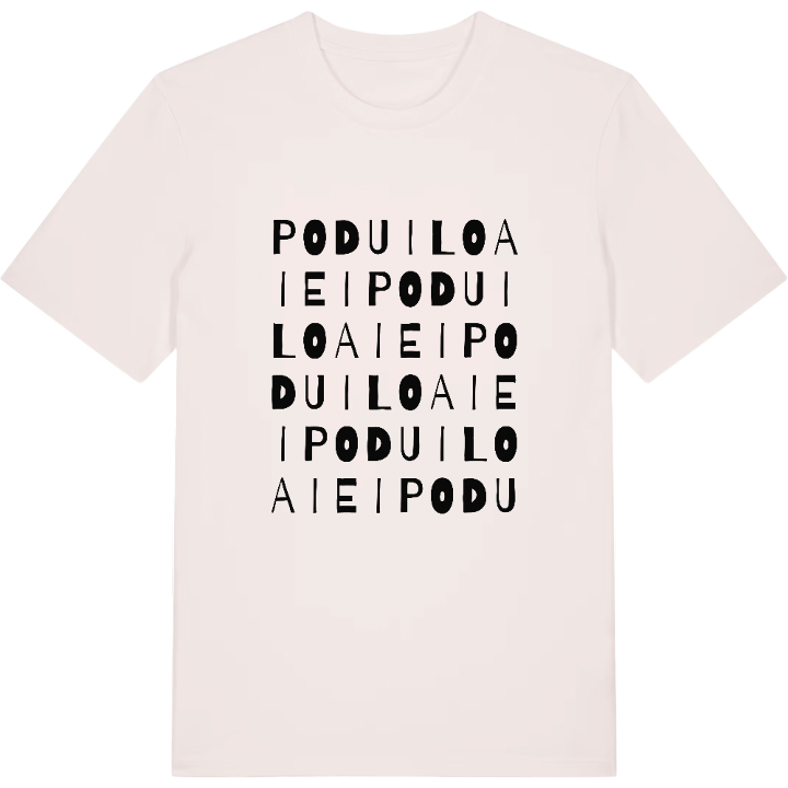 Podu Iloaiei ordlek t-shirt – t-shirt från PinShirt