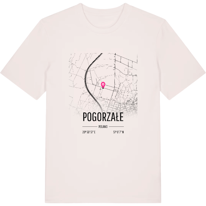Pogorzałe karta t-shirt – t-shirt från PinShirt