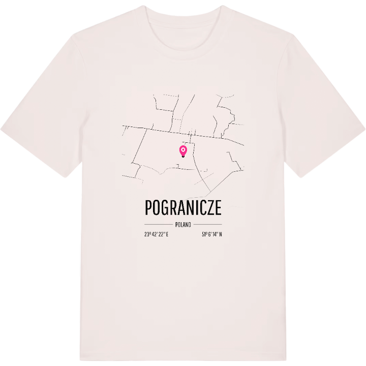 Pogranicze karta t-shirt – t-shirt från PinShirt