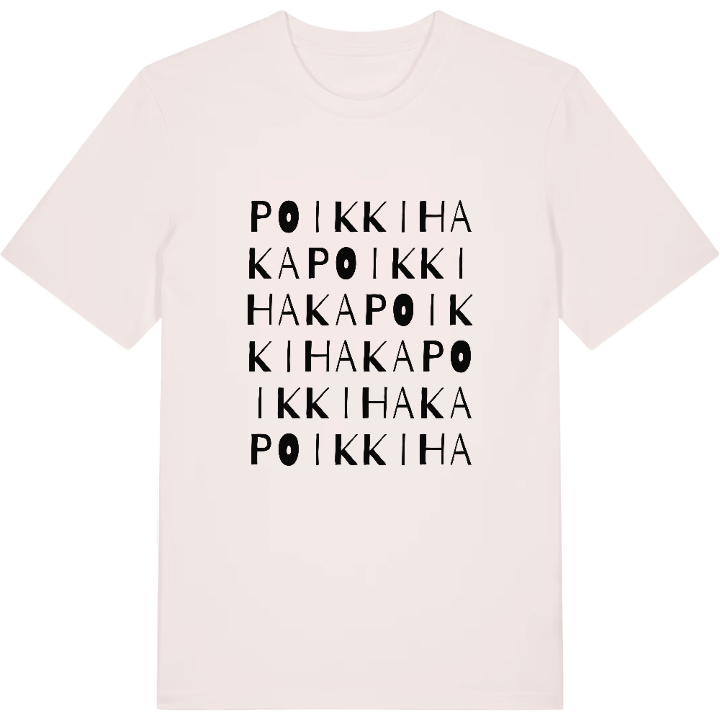 Poikkihaka ordlek t-shirt – t-shirt från PinShirt