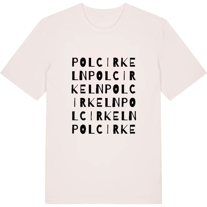 Polcirkeln ordlek t-shirt – t-shirt från PinShirt