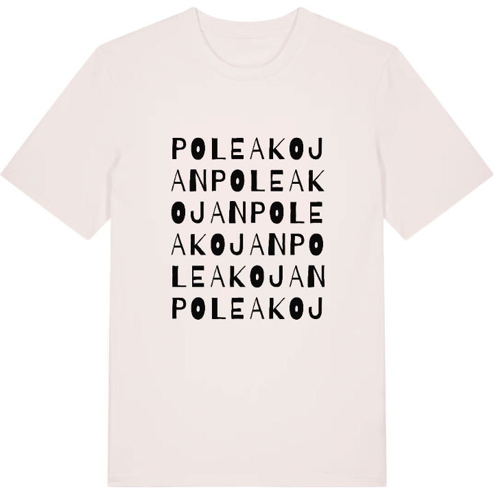 Poleakojan ordlek t-shirt – t-shirt från PinShirt