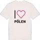 Jag älskar Pölen t-shirt stort tryck