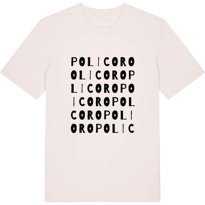 Policoro ordlek t-shirt – t-shirt från PinShirt