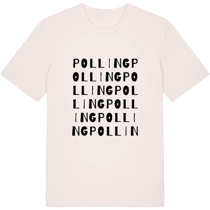 Polling ordlek t-shirt – t-shirt från PinShirt
